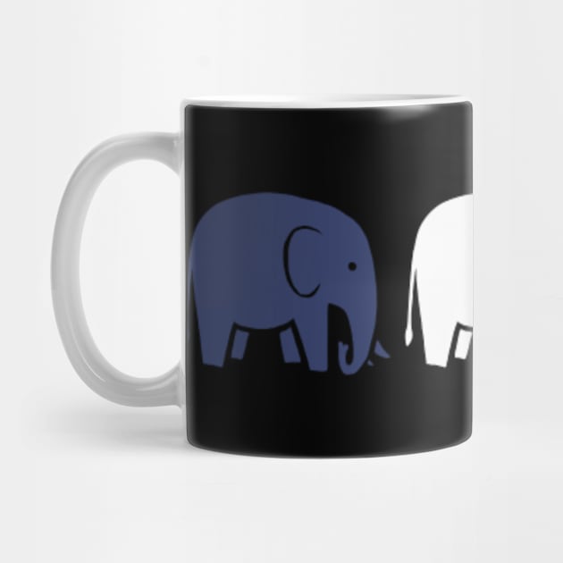 Cute Republican Elephants by 9 Turtles Project